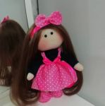 عروسک روسی لباس صورتی | JCHK-2040