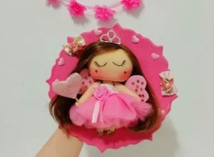 تابلو عروسک فرشته | JCHK-4716