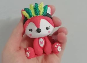 دکوری گچی روباه | JCHK-4803