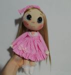 عروسک دست ساز نیلی | JCHK-5076