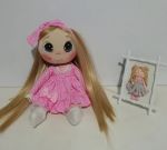 عروسک دست ساز نیلی | JCHK-5076