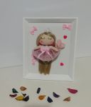 تابلو عروسک دست ساز فرشته | JCHK-5085