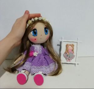 عروسک دست ساز غزلی | JCHK-5094