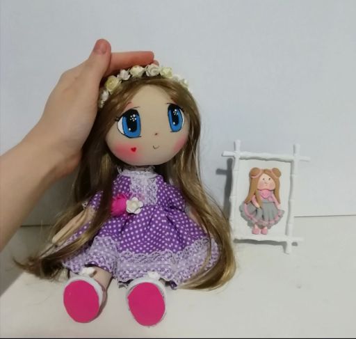 عروسک دست ساز غزلی | JCHK-5094