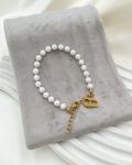 دستبند مروارید شل دستساز | JCHK-13249