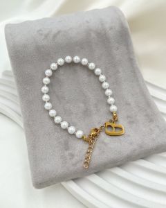 دستبند مروارید شل دستساز | JCHK-13249