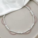 گردنبند دولاین مروارید | JCHK-13253