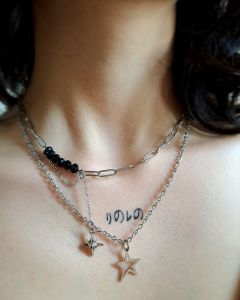 گردنبند دولاین ستاره | JCHK-13820