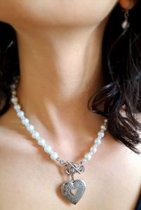 گردنبند مرواریدلاکت | JCHK-13821