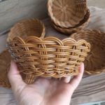 سبد سبزی مدل حصیری دستبافت قابل شستشو  | JCHK-13506