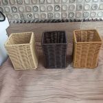 جاقاشقی فریم دار مربع حصیری | JCHK-13508