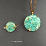 گردنبند و دستبند رزینی | JCHK-3998