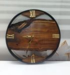 ساعت چوبی روستیک | JCHK-13577