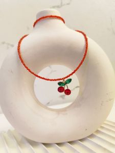 گردنبند گیلاس 🍒 | JCHK-13585