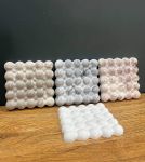 زیرلیوانی مرواریدی سنگی | JCHK-13638