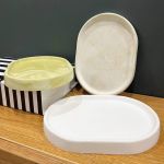 سینی بیضی سنگی | JCHK-13639