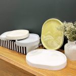 سینی بیضی سنگی | JCHK-13639