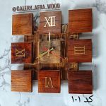 ساعت دیواری چوبی کلاسیک  | JCHK-13852