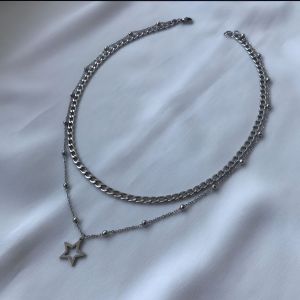 گردنبند دولاین ستاره | JCHK-13708