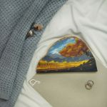 دیوارکوب چوبی طرح درخت پاییزی| JCHK-3144