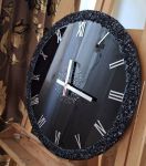 ساعت رزینی مشکی کریستالی | JCHK-13755