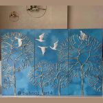 تابلو دکوراتیو برجسته  | JCHK-13848