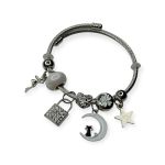 بنگل پاندورا مدل گربه و ماه | JCHK-13908