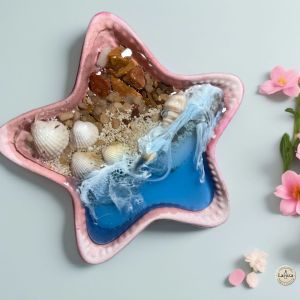 شمع دریایی طرح ستاره | JCHK-14531