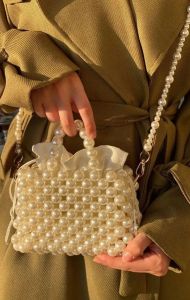 کیف مرواریدی مینی بگ مرواریدی | JCHK-14930