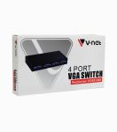 سوئیچ ۴ پورت VGA دستی وی نت V-SWVGAM04 | JCHK-14070