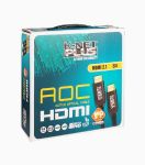 کابل ۲٫۱ HDMI فیبر نوری کی نت پلاس ۵۰ متری KP-CHAOC21500 | JCHK-14097