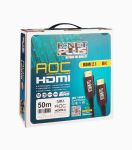 کابل ۲٫۱ HDMI فیبر نوری کی نت پلاس ۵۰ متری KP-CHAOC21500 | JCHK-14097