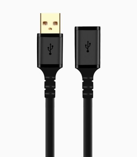 کابل افزایش طول ۲٫۰ USB کی نت پلاس ۳ متری KP-CUE2030 | JCHK-14132