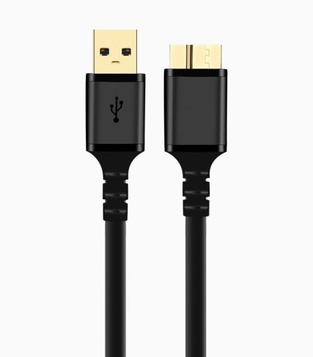 کابل Micro USB 3.0 کی نت پلاس ۱٫۵ متری KP-CUAMHDD15 | JCHK-14167