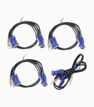 مانیتور سوئیچ VGA کی نت پلاس ۴ پورت KP-SWKV004 | JCHK-14193