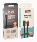 کابل DisplayPort 16K کی نت ۱٫۵ متری K-CDP21015 | JCHK-14219
