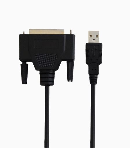 کابل USB به پارالل ۱٫۵ متر کی نت K-CU202515 | JCHK-14238