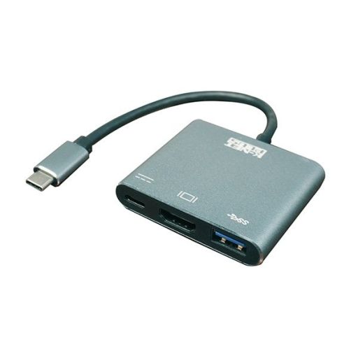 تبدیل Type-C به HDMI/USB3.0/PD کی نت پلاس KP-MFCMS103 | JCHK-14255
