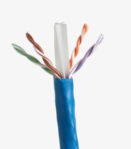 کابل شبکه CAT6A UTP LSZH کی نت پلاس KP-NL6AL305 طول 305 متر | JCHK-14269