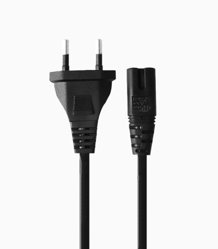 کابل برق نوت بوک ۲pin کی نت ۱٫۵ متری K-CP2PIN15 | JCHK-14286