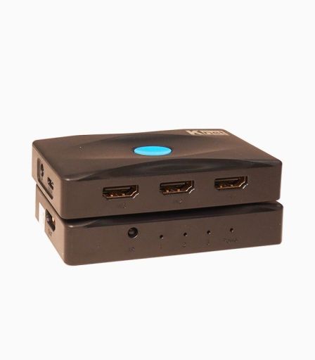 سوئیچ ۳ پورت HDMI کی نت K-SWHD2003 با ریموت کنترل | JCHK-14307
