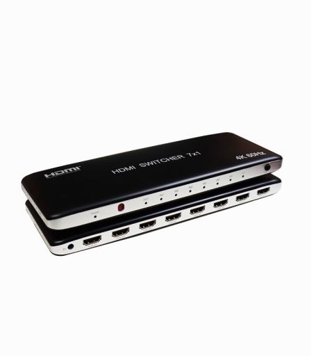 سوئیچ 7 پورت HDMI کی نت KS727 با ریموت کنترل | JCHK-14311