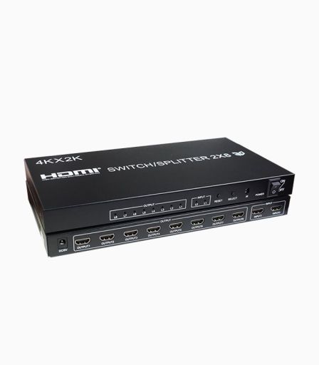 سوییچ اسپلیتر HDMI 2×8 کی نت KSS28 | JCHK-14322