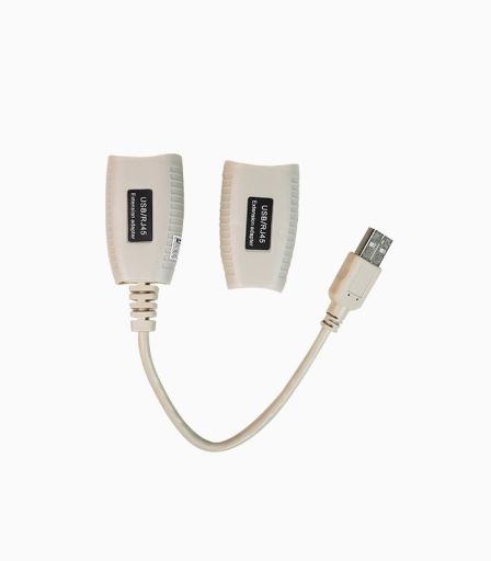 افزایش طول USB 2.0 روی کابل شبکه کی نت K-EXUSB045 تا ۴۵ متر | JCHK-14332