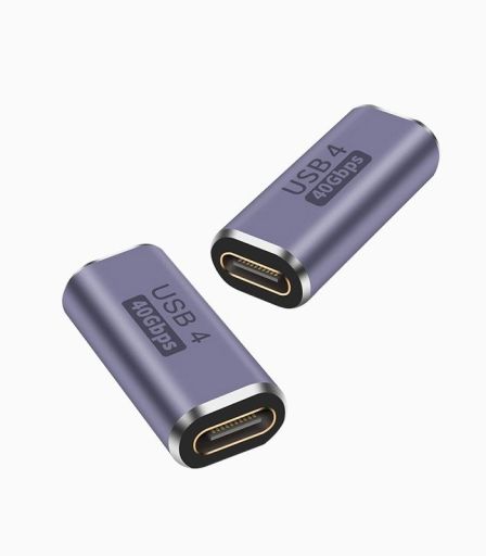 مبدل TYPE-C دو سر مادگی کی نت K-AUCF40GB | JCHK-14372