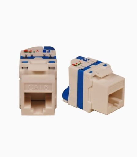 کیستون CAT6 UTP 180° کی نت K-NKJC6UL182 | JCHK-14380