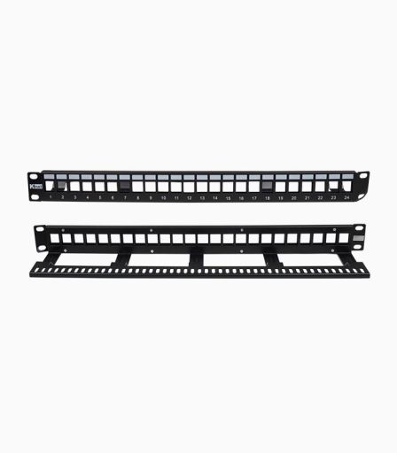 پچ پنل 24 پورت UTP Unloaded کی نت K-NPULU024 | JCHK-14390