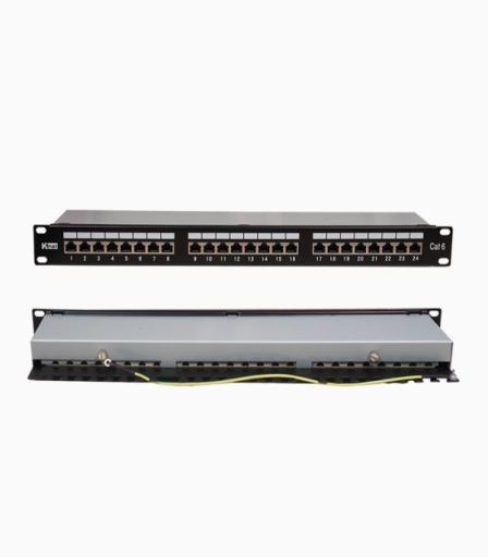 پچ پنل 24 پورت Cat6 STP کی نت K-NPC6S024 | JCHK-14392