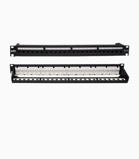 پچ پنل 24 پورت Cat6 UTP کی نت K-NPC6UTL24 | JCHK-14393