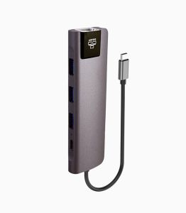 هاب ۵ پورت Type C کی نت K-MFCMS205 | JCHK-14407